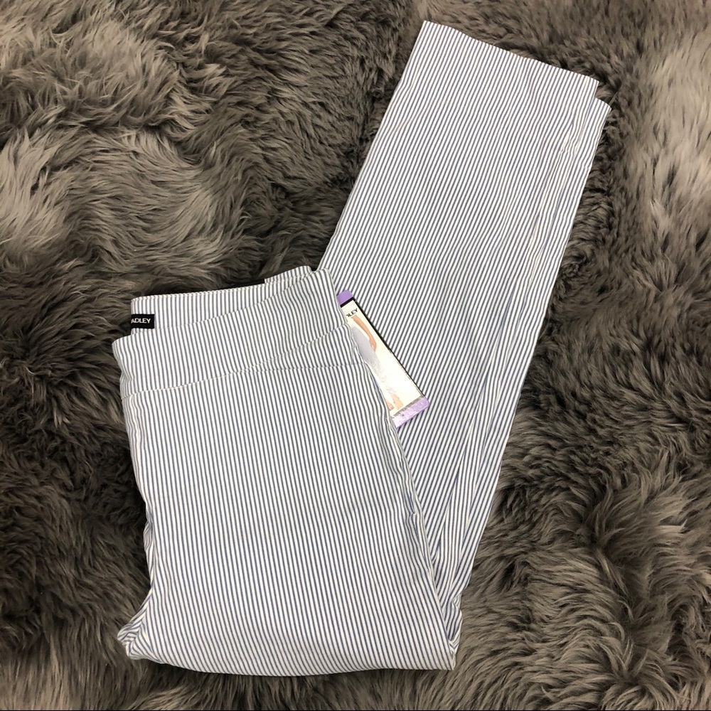 Hilary Radley | Women’s Striped Ankle Pants - Picture 1 of 3